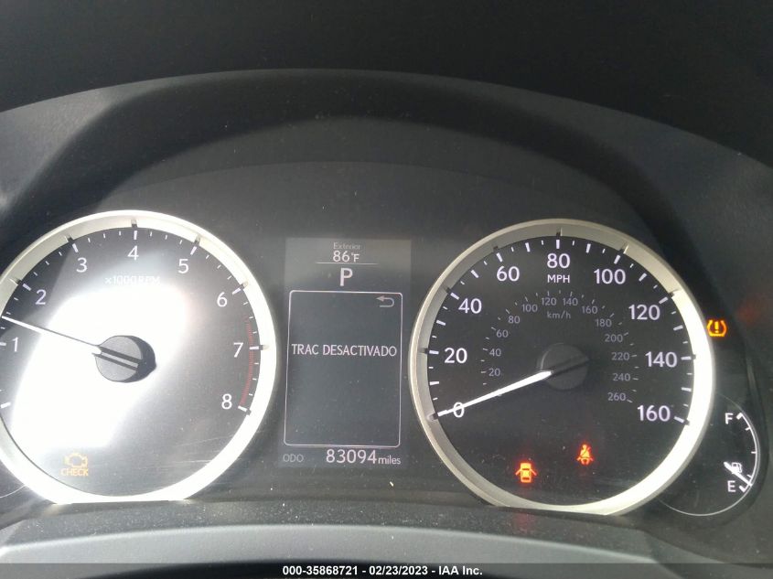 2016 LEXUS IS 300 JTHCM1D21G5010728