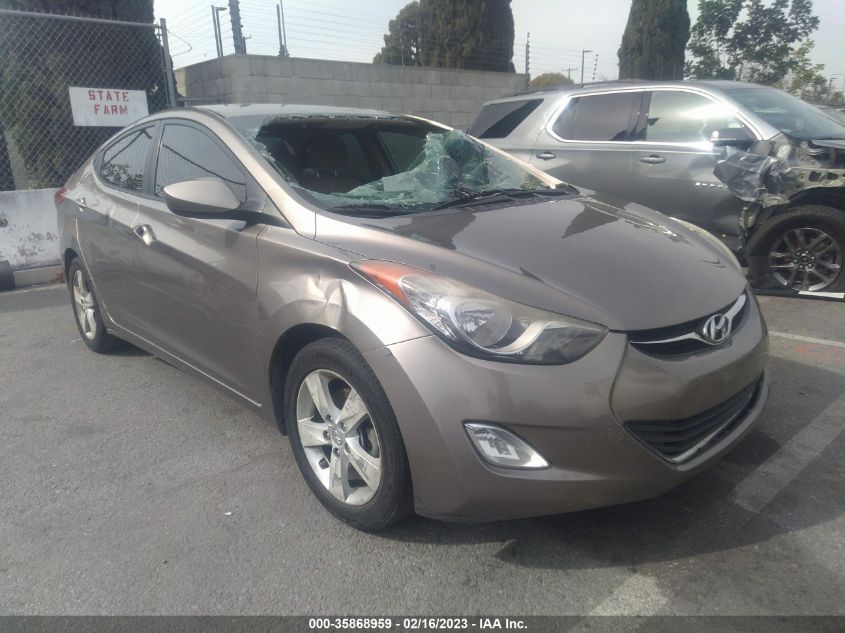 2013 HYUNDAI ELANTRA GLS - 5NPDH4AE7DH170800