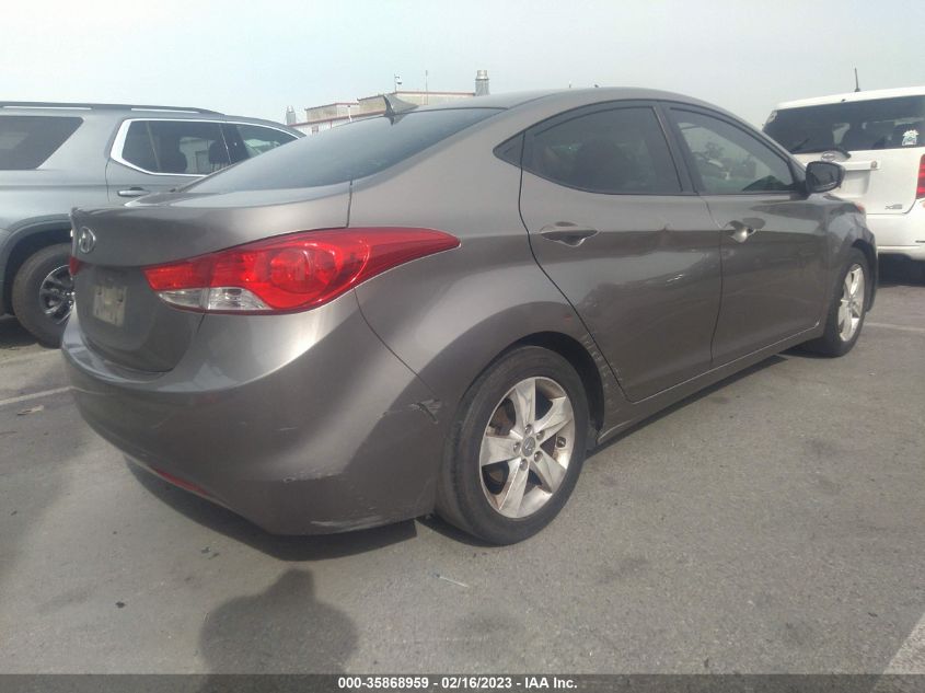 2013 HYUNDAI ELANTRA GLS - 5NPDH4AE7DH170800