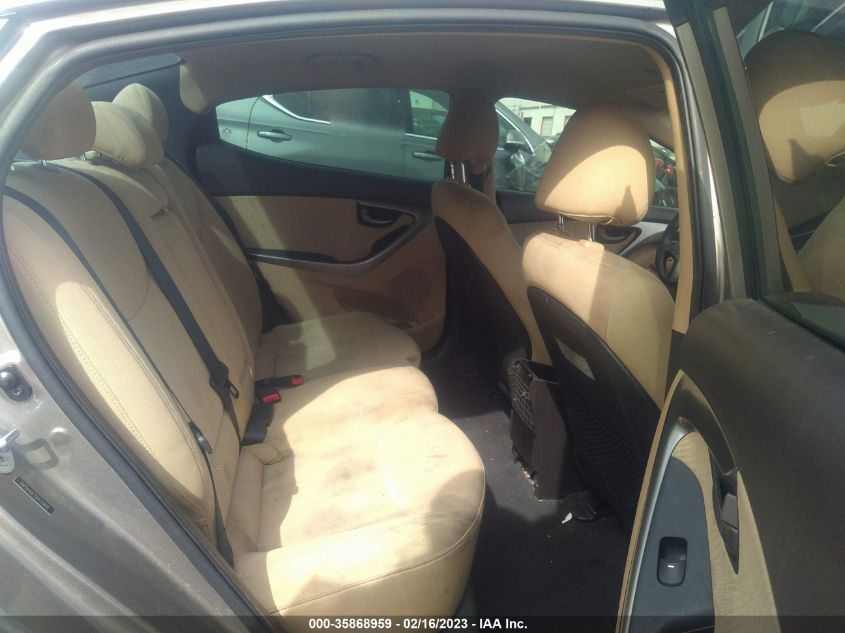 2013 HYUNDAI ELANTRA GLS - 5NPDH4AE7DH170800