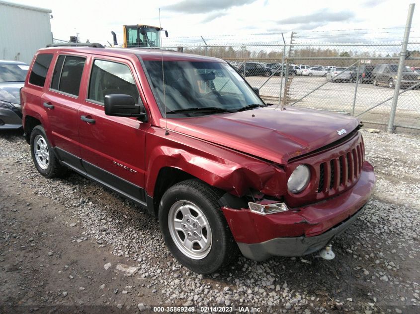2014 JEEP PATRIOT SPORT - 1C4NJPBA4ED691387