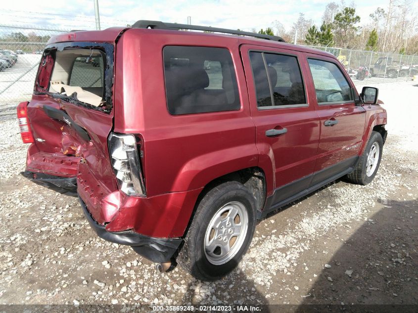 2014 JEEP PATRIOT SPORT - 1C4NJPBA4ED691387