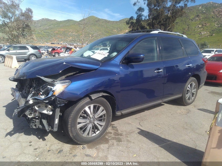 VIN 5N1DR2MNXHC698051 2017 NISSAN PATHFINDER SV