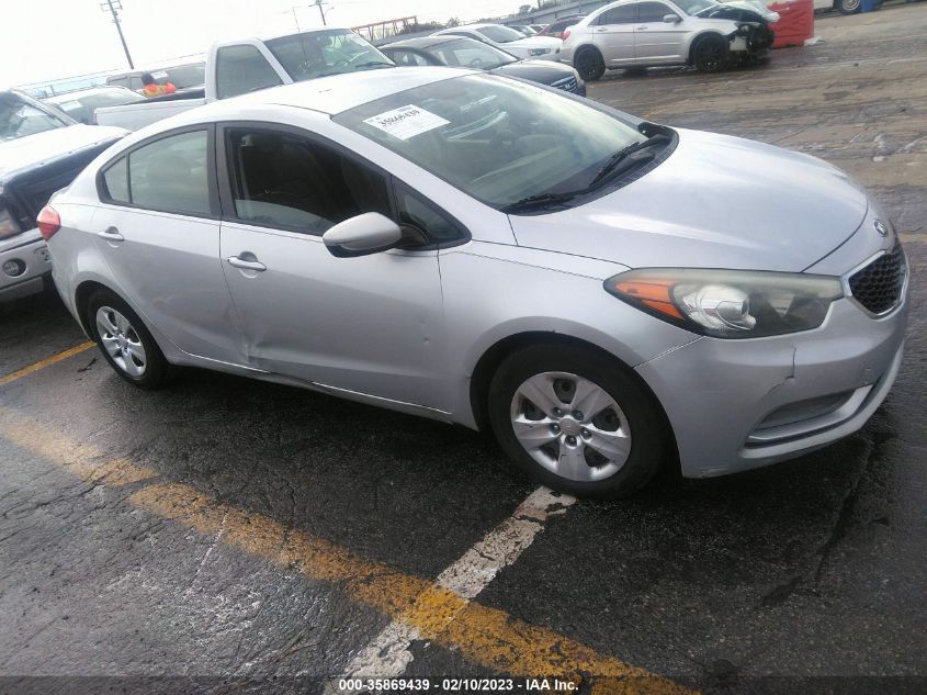 2015 KIA FORTE LX - KNAFK4A67F5410124