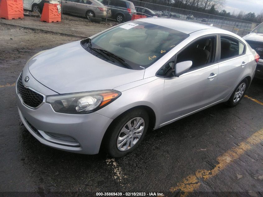 2015 KIA FORTE LX - KNAFK4A67F5410124