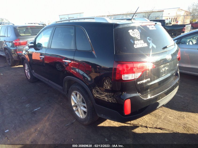 2015 KIA SORENTO LX - 5XYKTCA65FG561074