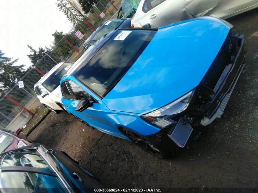 2022 AUDI RS3, VIN: WUAG4DGY4NA906839