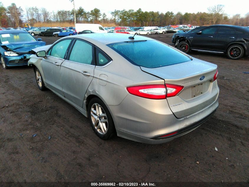 2016 FORD FUSION SE - 3FA6P0H76GR151156