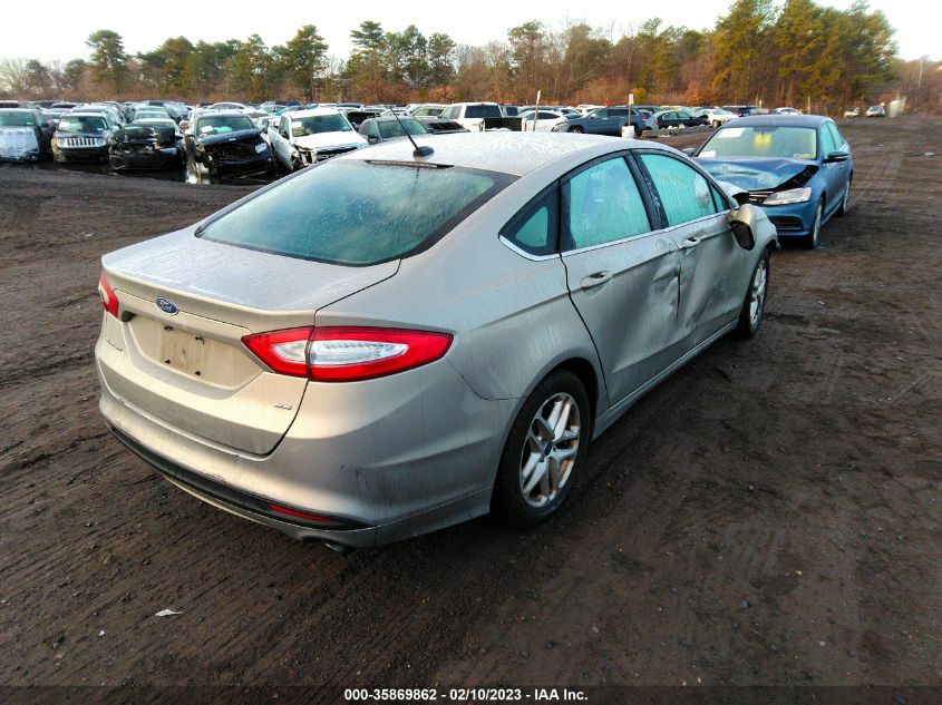 2016 FORD FUSION SE - 3FA6P0H76GR151156