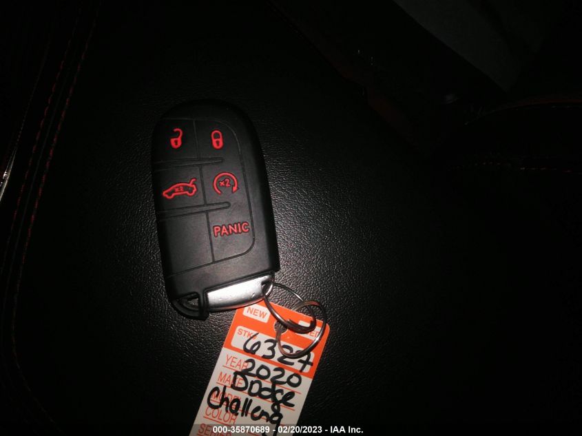 2020 DODGE CHALLENGER R/T SCAT PACK - 2C3CDZFJXLH123217