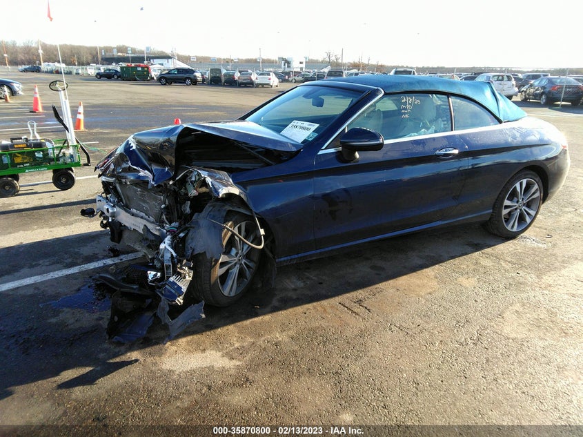 VIN WDDWK4KB0JF610107 2018 MERCEDES-BENZ C-CLASS C 300