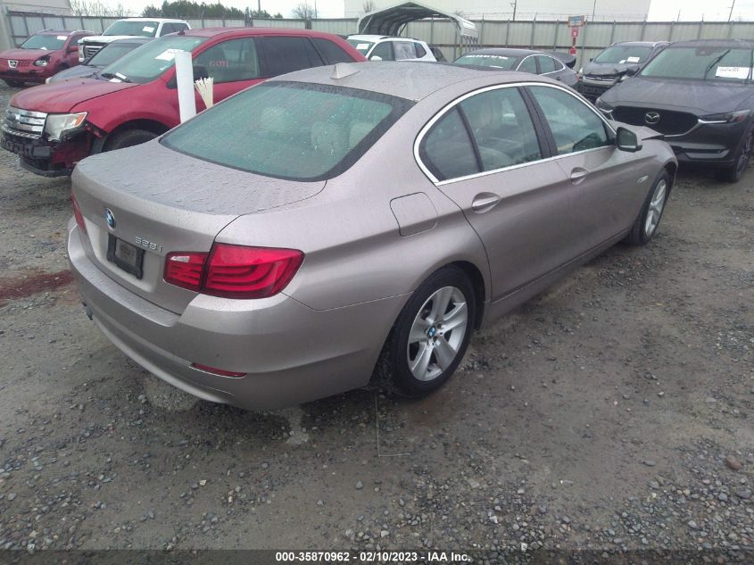 2013 BMW 5 SERIES 528I - WBAXG5C57DD232900