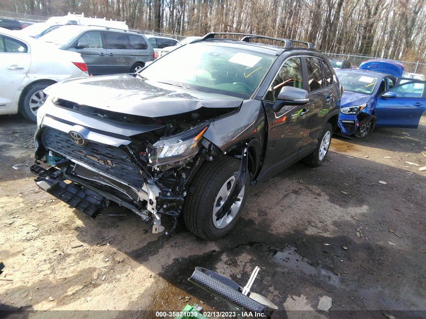 VIN JTMG1RFVXKD018407 2019 TOYOTA RAV4 LE