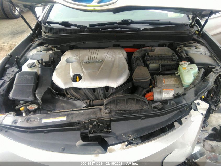 2013 HYUNDAI SONATA HYBRID LIMITED - KMHEC4A43DA084719