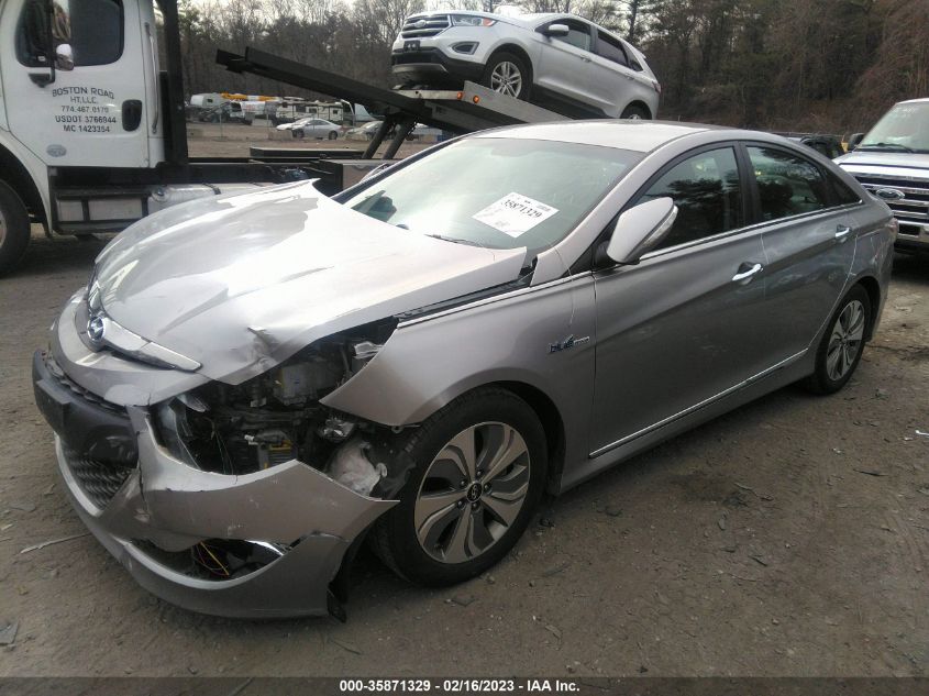 2013 HYUNDAI SONATA HYBRID LIMITED - KMHEC4A43DA084719