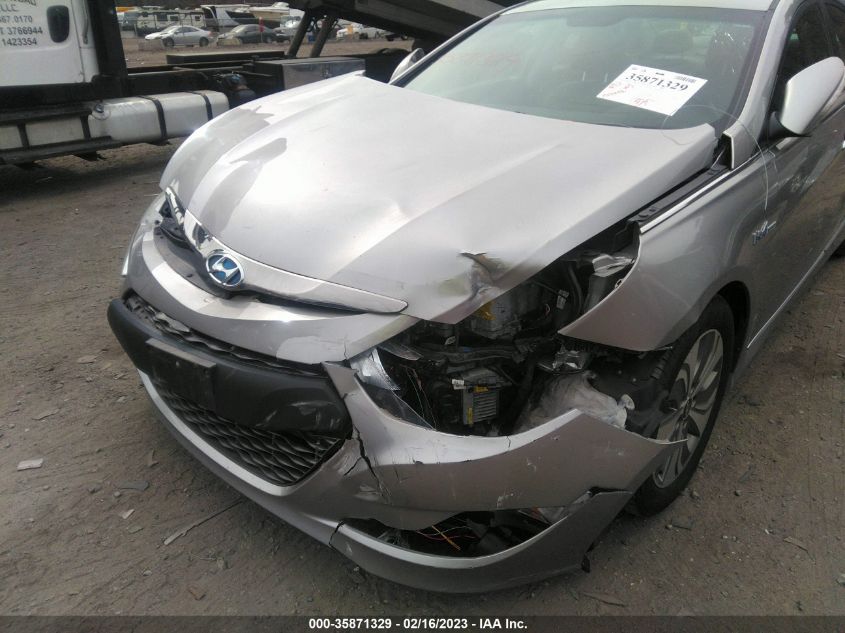 2013 HYUNDAI SONATA HYBRID LIMITED - KMHEC4A43DA084719