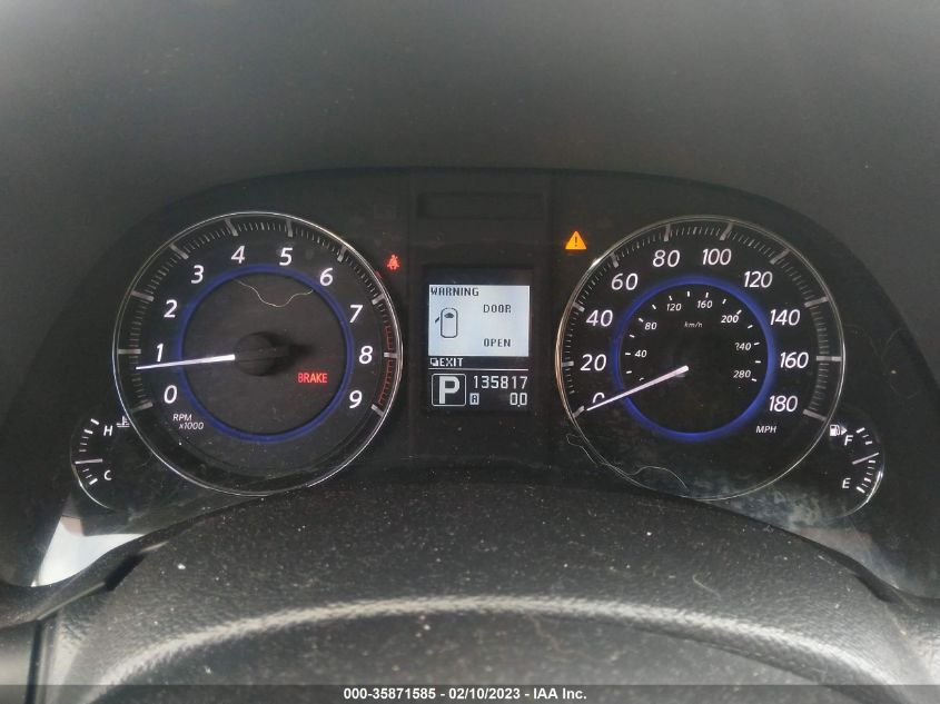 2013 INFINITI FX37 JN8CS1MW4DM173728