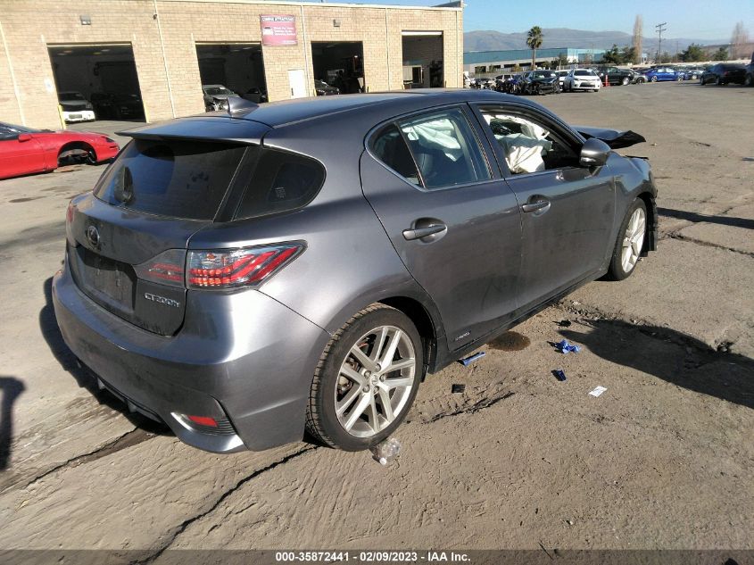 2014 LEXUS CT 200H HYBRID - JTHKD5BHXE2196584