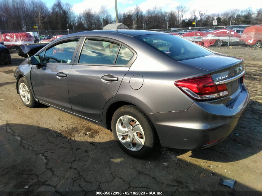 2014 HONDA CIVIC LX - 2HGFB2F51EH520845