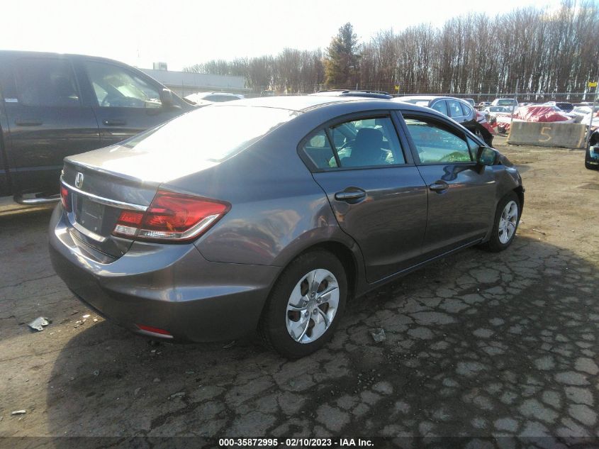 2014 HONDA CIVIC LX - 2HGFB2F51EH520845