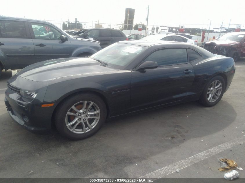 2014 CHEVROLET CAMARO LS - 2G1FE1E36E9258548