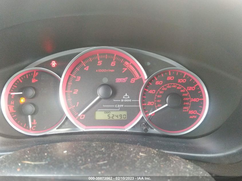 2013 SUBARU IMPREZA SEDAN WRX WRX STI JF1GV8J68DL031492