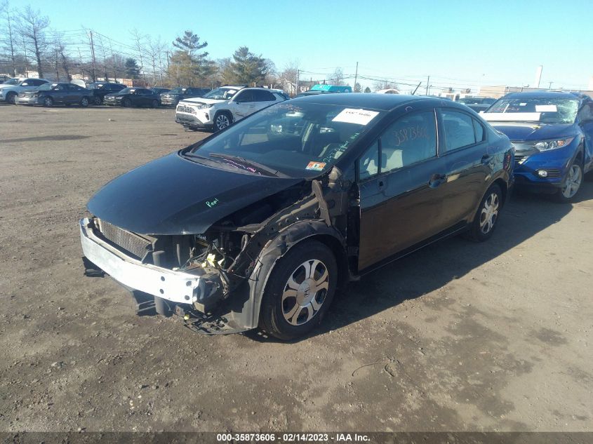 2015 HONDA CIVIC HYBRID 19XFB4F26FE200885