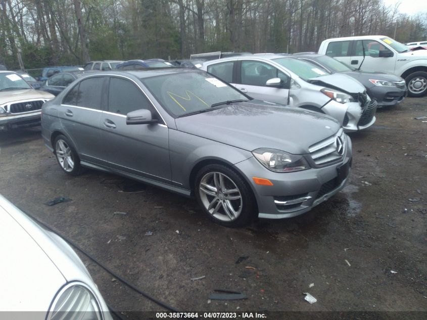 2013 MERCEDES-BENZ C-CLASS C 300 - WDDGF8AB6DG130492