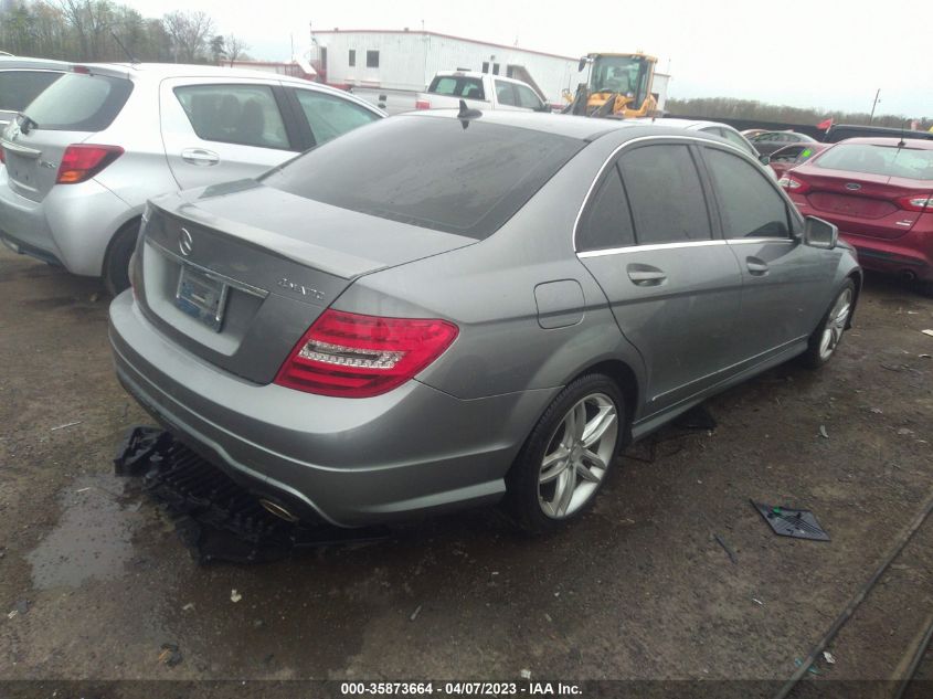2013 MERCEDES-BENZ C-CLASS C 300 - WDDGF8AB6DG130492