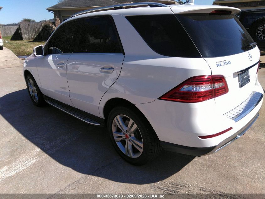 2015 MERCEDES-BENZ M-CLASS ML 350 - 4JGDA5HB1FA557712