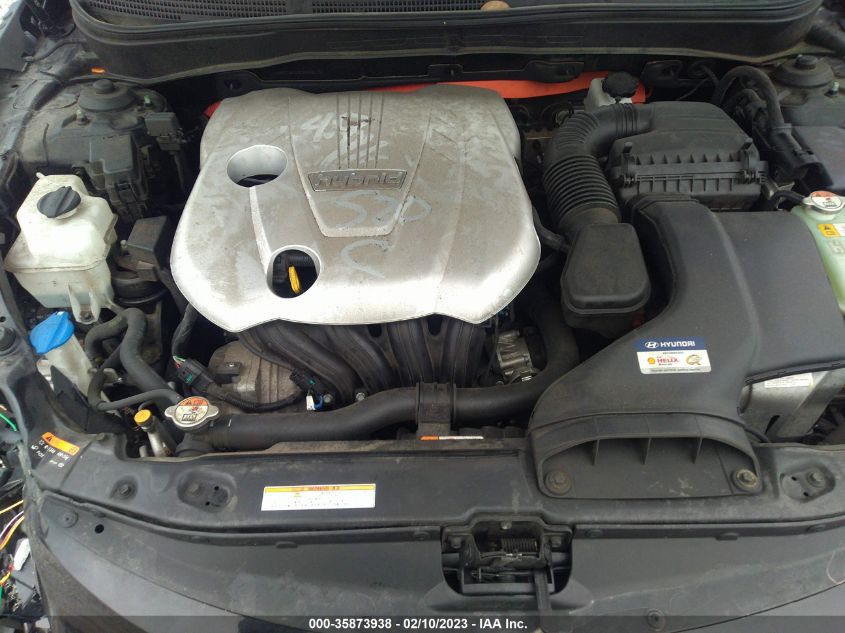2013 HYUNDAI SONATA HYBRID LIMITED - KMHEC4A49DA100132