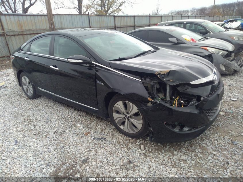 2013 HYUNDAI SONATA HYBRID LIMITED - KMHEC4A49DA100132