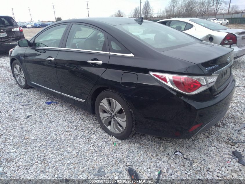 2013 HYUNDAI SONATA HYBRID LIMITED - KMHEC4A49DA100132