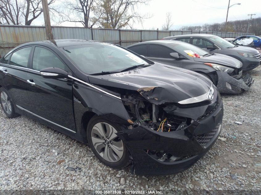 2013 HYUNDAI SONATA HYBRID LIMITED - KMHEC4A49DA100132