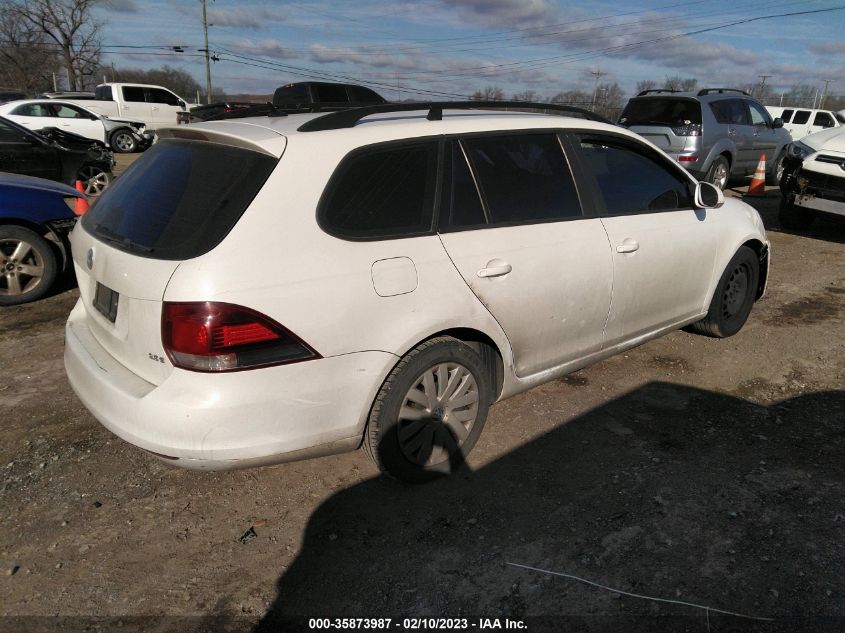 2013 VOLKSWAGEN JETTA SPORTWAGEN S 3VWPP7AJ1DM673261