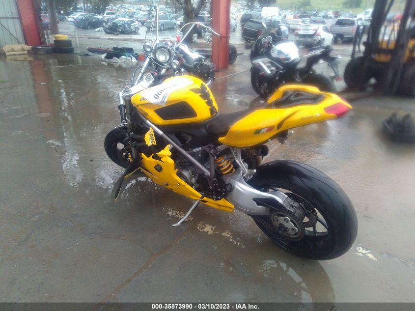 2009 DUCATI 848 ZDM1XBGV69B008008