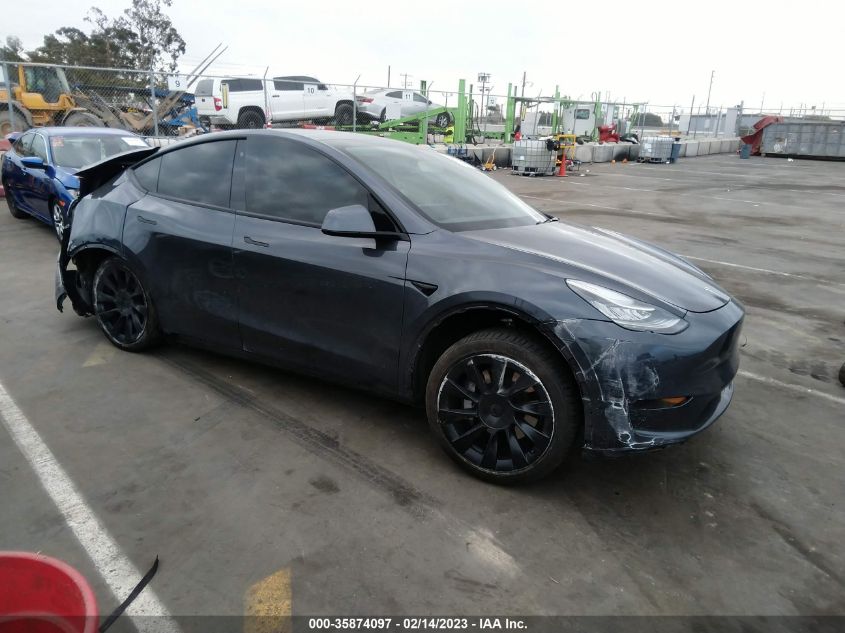 5YJYGDEE5LF051333 TESLA MODEL Y LONG RANGE 2020