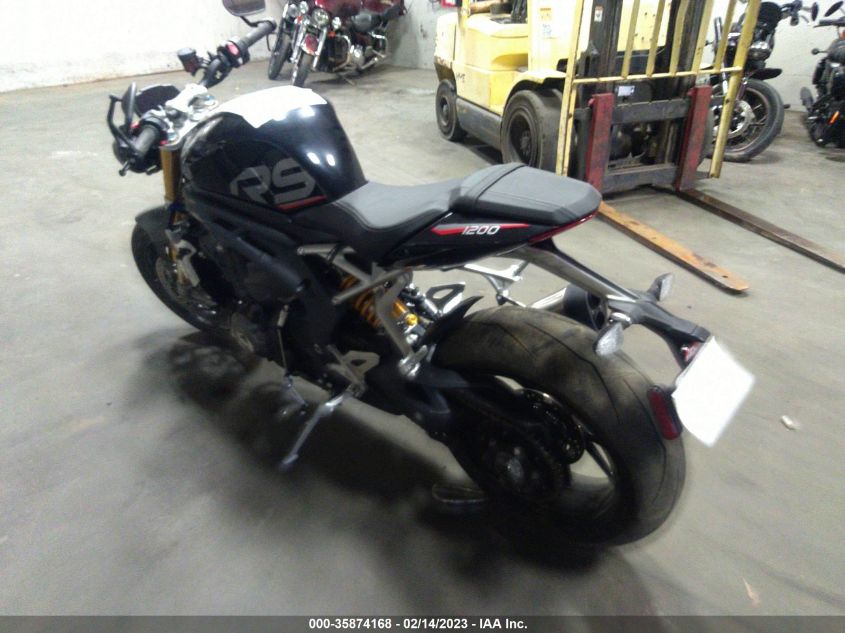 2022 TRIUMPH MOTORCYCLE SPEED TRIPLE 1200 RS SMTP01ST5NTAG1359