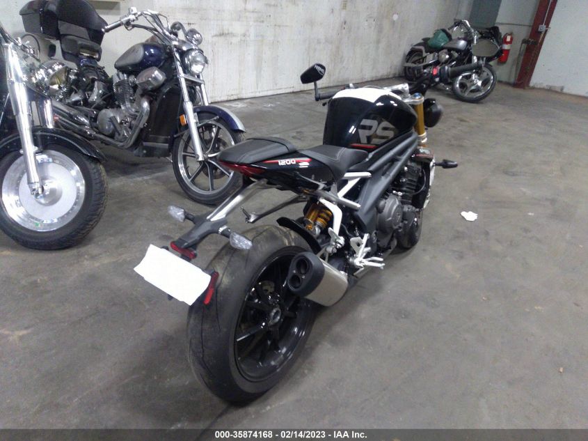 2022 TRIUMPH MOTORCYCLE SPEED TRIPLE 1200 RS SMTP01ST5NTAG1359