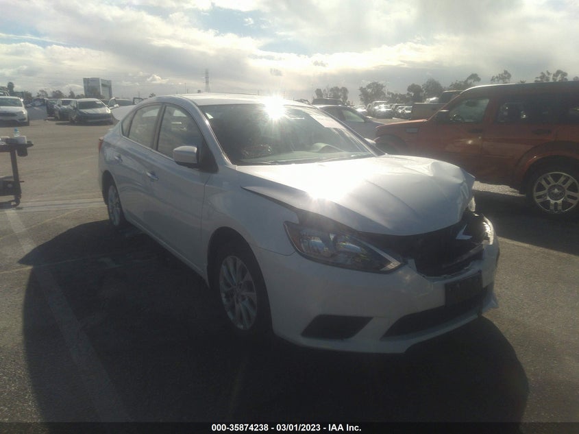 VIN 3N1AB7AP8KY287814 2019 NISSAN SENTRA SV