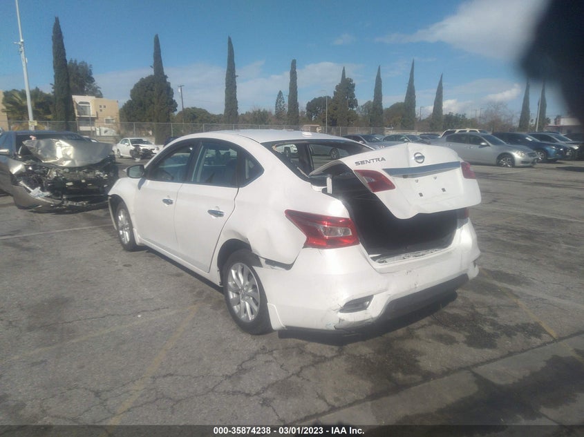 VIN 3N1AB7AP8KY287814 2019 NISSAN SENTRA SV