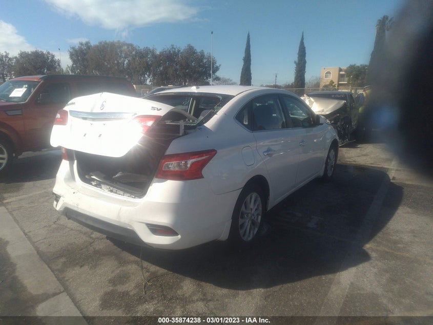 VIN 3N1AB7AP8KY287814 2019 NISSAN SENTRA SV