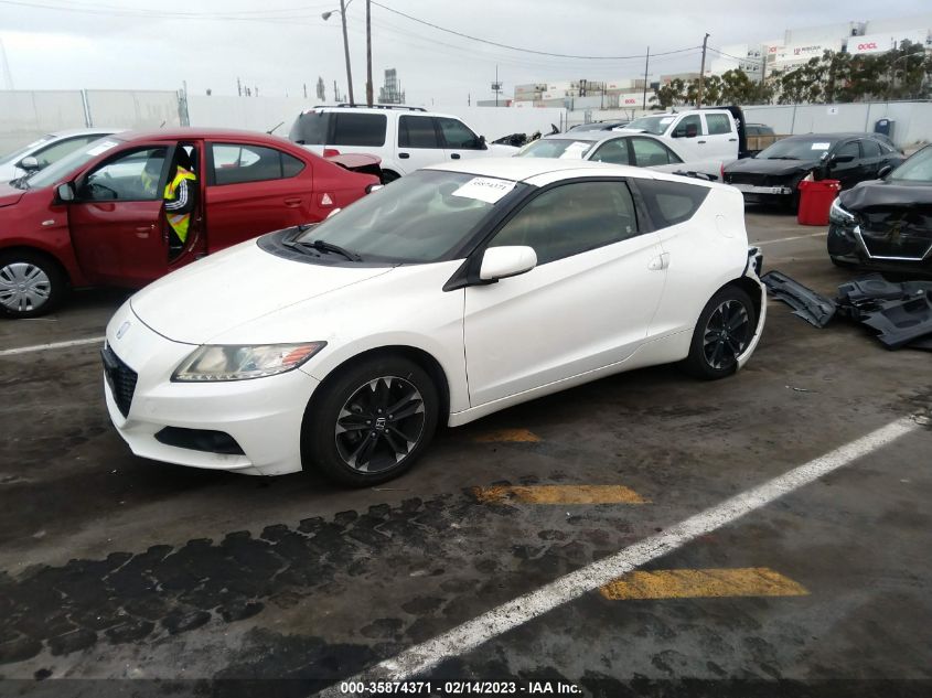 2014 HONDA CR-Z EX JHMZF1C60ES000909