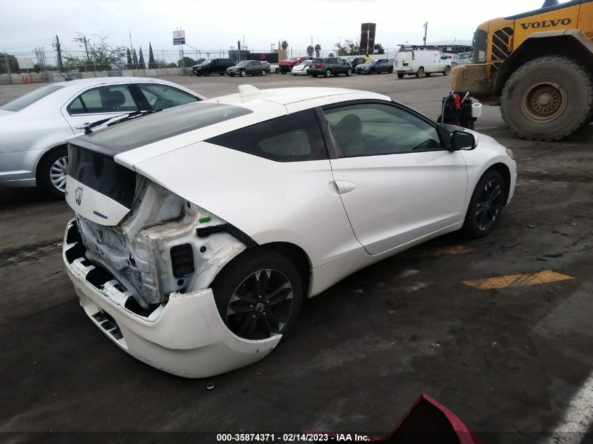 2014 HONDA CR-Z EX JHMZF1C60ES000909