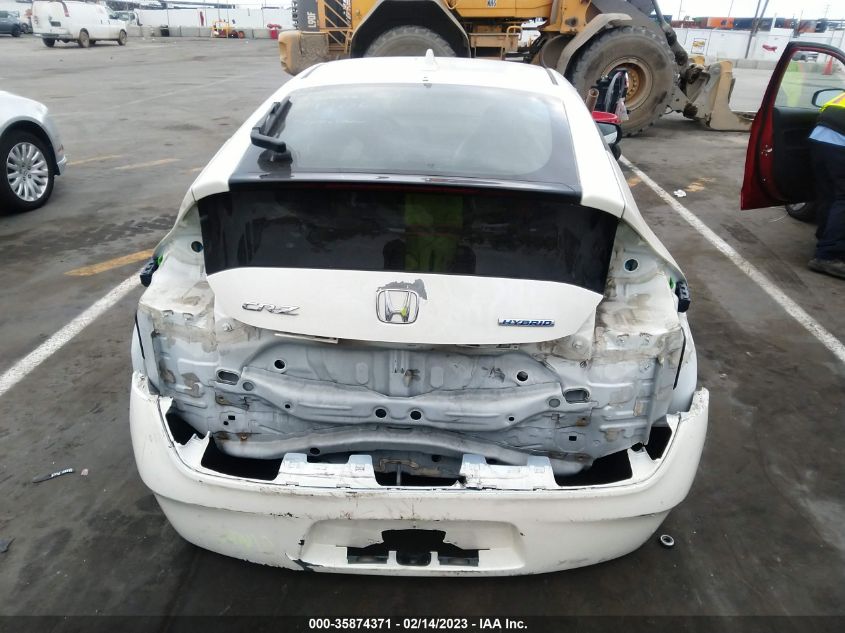 2014 HONDA CR-Z EX JHMZF1C60ES000909