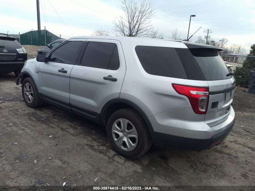 2014 FORD UTILITY POLICE 1FM5K8AR6EGB54606