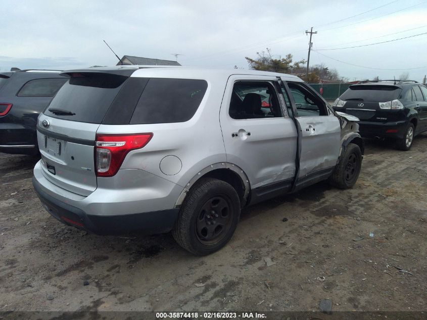 2014 FORD UTILITY POLICE 1FM5K8AR6EGB54606
