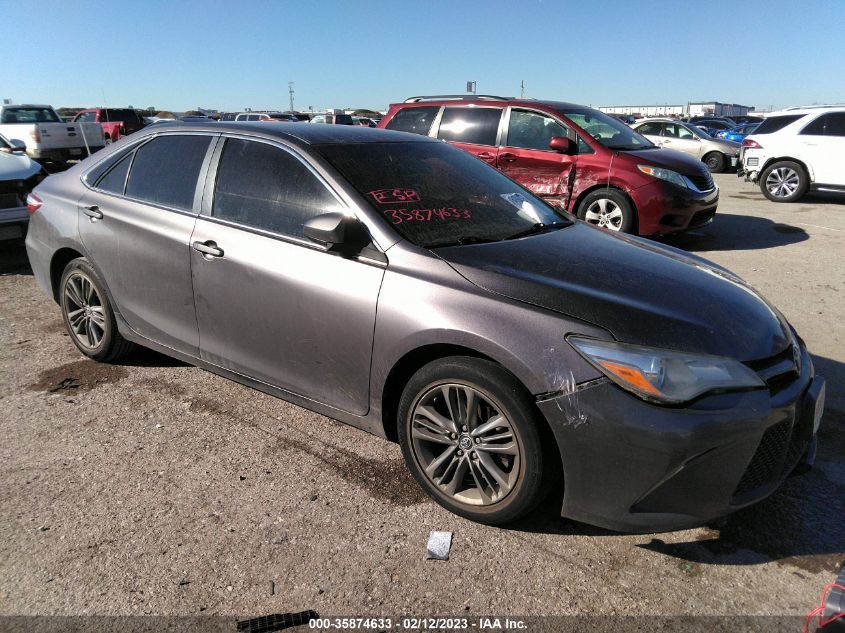 2015 TOYOTA CAMRY XLE/SE/LE/XSE - 4T1BF1FK7FU063101