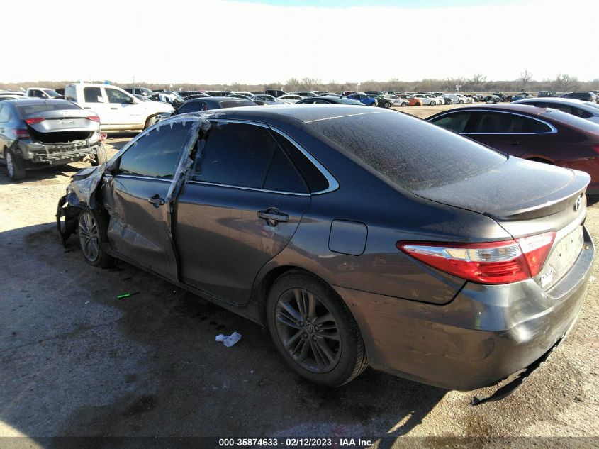 2015 TOYOTA CAMRY XLE/SE/LE/XSE - 4T1BF1FK7FU063101