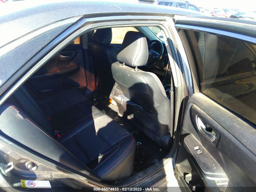 2015 TOYOTA CAMRY XLE/SE/LE/XSE - 4T1BF1FK7FU063101